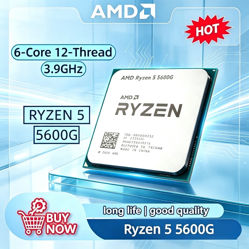 Amd Cpu Ryzen 5 - AMD R5 5600G Ryzen 5 ซีพียู