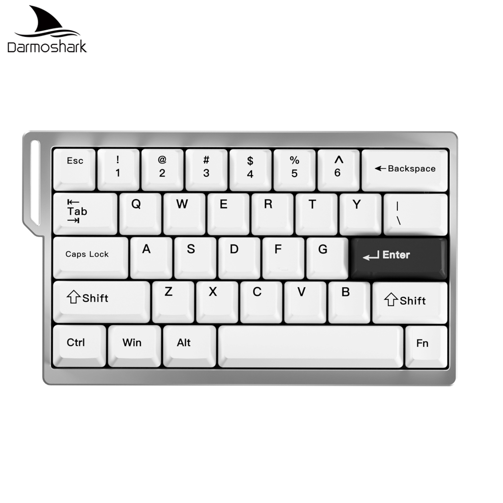 Gaming Keyboard Hot Swappable - ดาร์โมชาร์ค KT35 คีย์บอร์ดเกมมิ่งแบบกลไกอลูมิเนียมอัลลอยด์ RAESHA สวิตช์แกนแม่เหล็กแบบมีสาย คีย์บอร์ดแบบถอดเปลี่ยนได้พร้อมมาโครไดรเวอร์