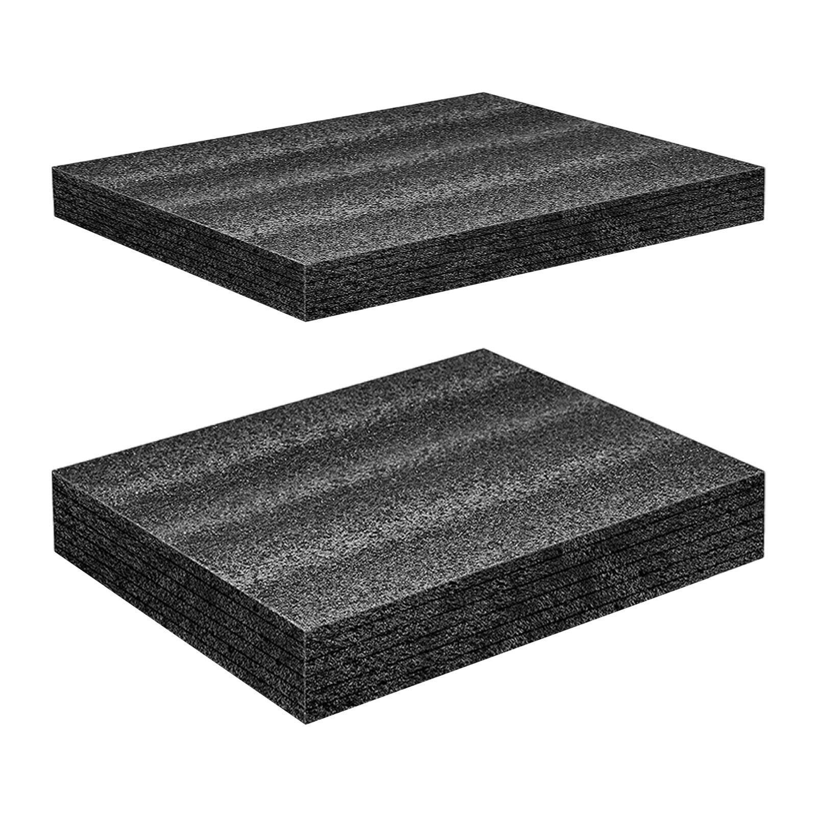 Polyurethane Foam Sheet - แผ่นโฟมความหนาแน่นสูงกล่องเครื่องมือแผ่นฟองน้ำดูดซับแรงกระแทกแทรกแผ่นโฟมลิ้นชักสำหรับกล่องเครื่องมือที่เก็บกล้อง