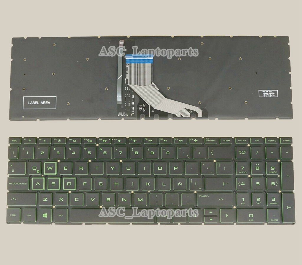 Gaming Keyboard Hp - ใหม่ละตินสเปน Teclado สำหรับ HP Pavilion Gaming