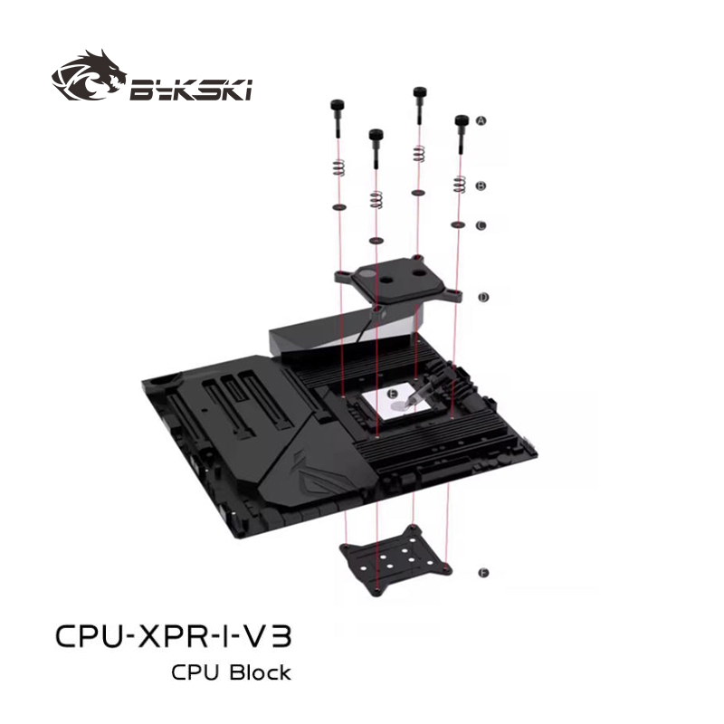 Amd Cpu Ryzen 5 - บล็อกระบายความร้อนซีพียู Bykski สำหรับ INTEL LGA115X 1200