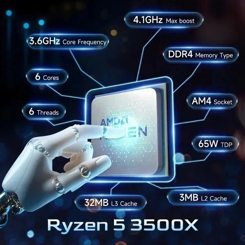 AMD R5 3500X ซีพียูของแท้ ใหม่ - Amd Cpu Ryzen 5 บทวิจารณ์และราคา