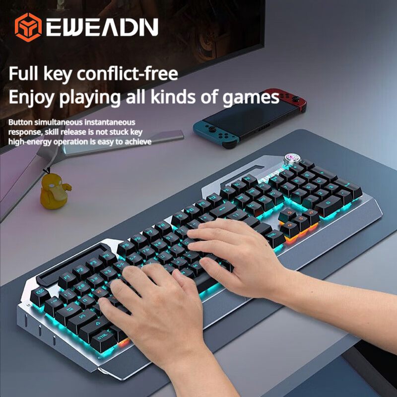 EWEADN TK900 คีย์บอร์ดแบบกลไก  - Keyboard Gaming Mac บทวิจารณ์และราคา