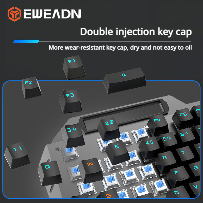 EWEADN TK900 คีย์บอร์ดแบบกลไก  - Keyboard Gaming Mac บทวิจารณ์และราคา