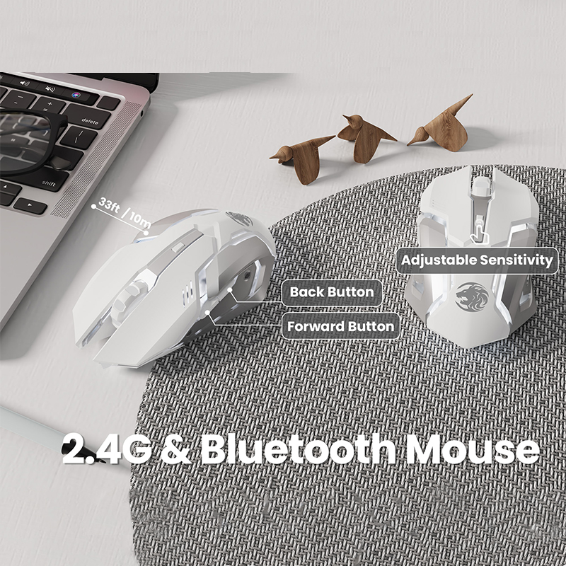 EWEADN V3 ชุดแป้นพิมพ์และเมาส์ - Gaming Keyboard And Mouse Combo Wireless บทวิจารณ์และราคา