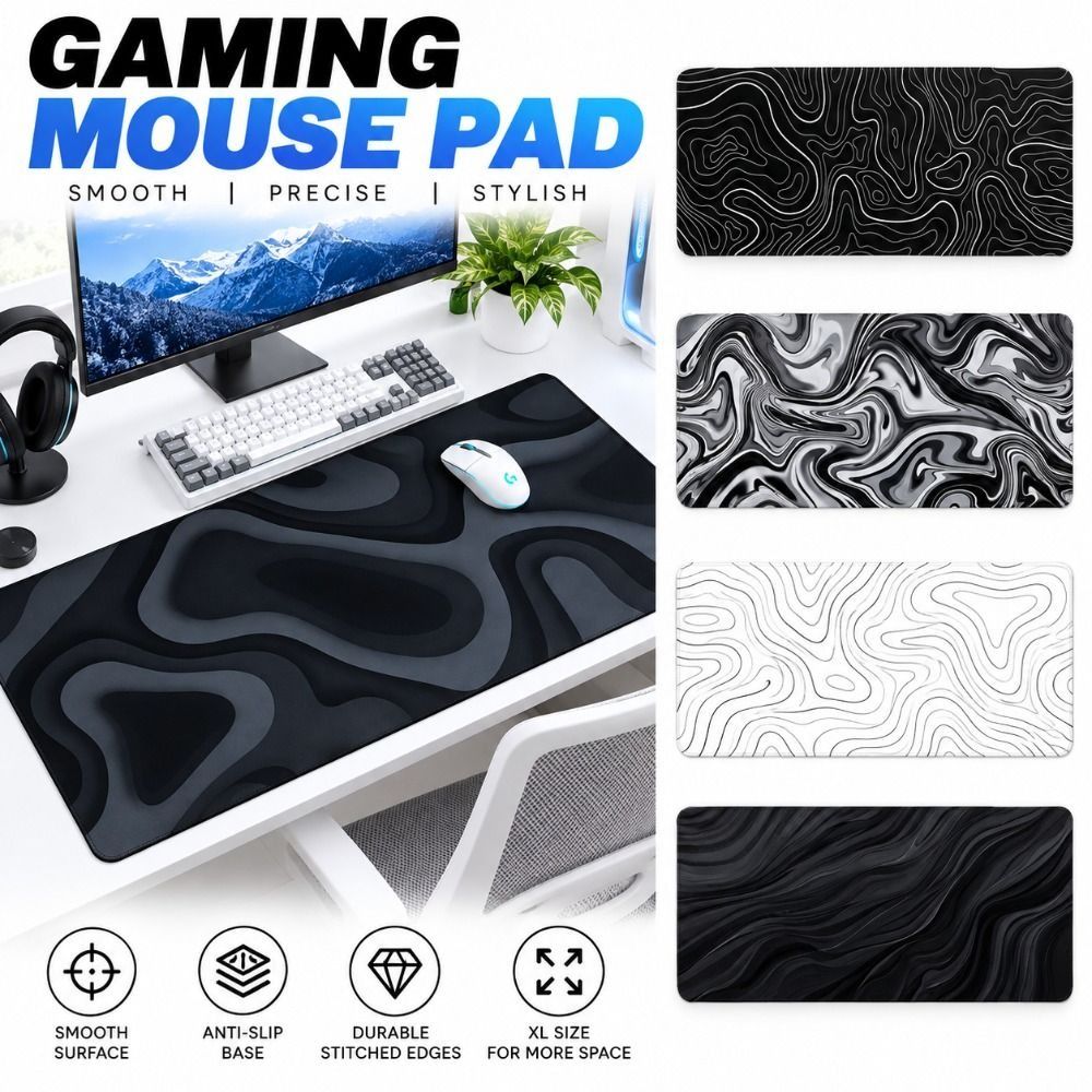 แผ่นรองเมาส์เกมมิ่งขนาดใหญ่ กั - Gaming Keyboard And Mouse บทวิจารณ์และราคา