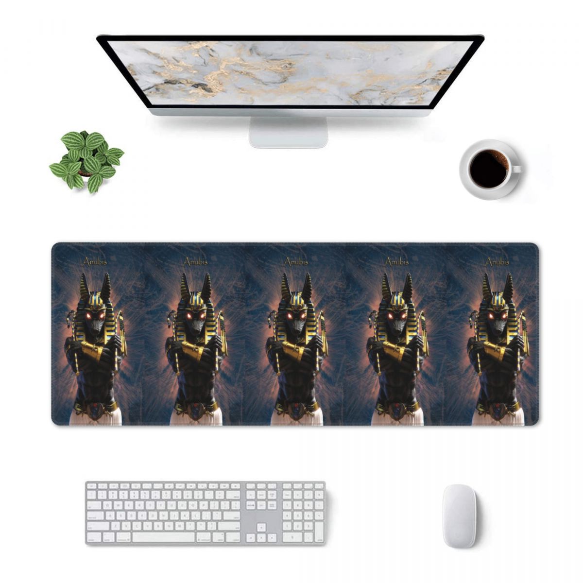 แผ่นรองเมาส์ขนาดใหญ่ ลายเทพอัน - Gaming Keyboard Egypt บทวิจารณ์และราคา