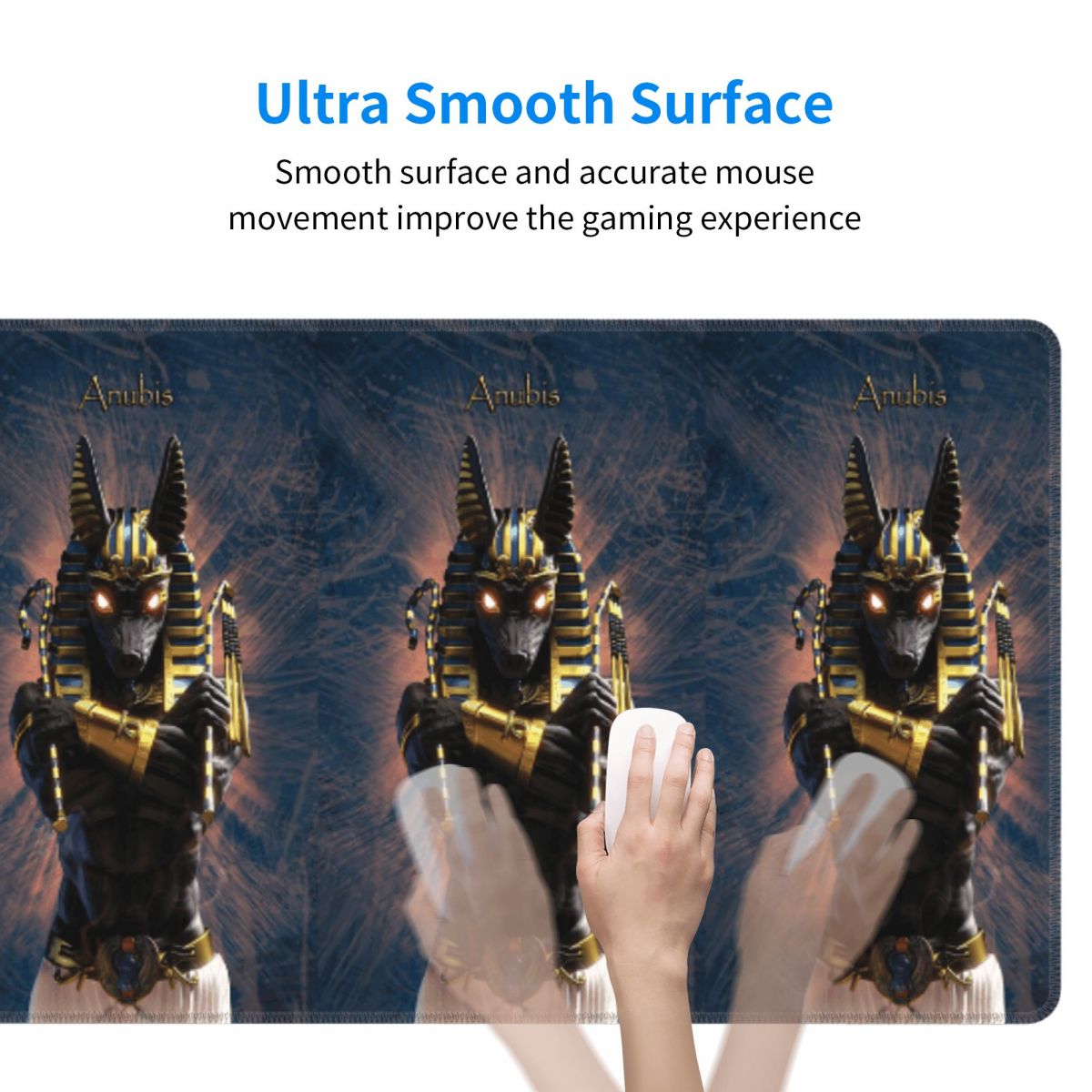 แผ่นรองเมาส์ขนาดใหญ่ ลายเทพอัน - Gaming Keyboard Egypt บทวิจารณ์และราคา