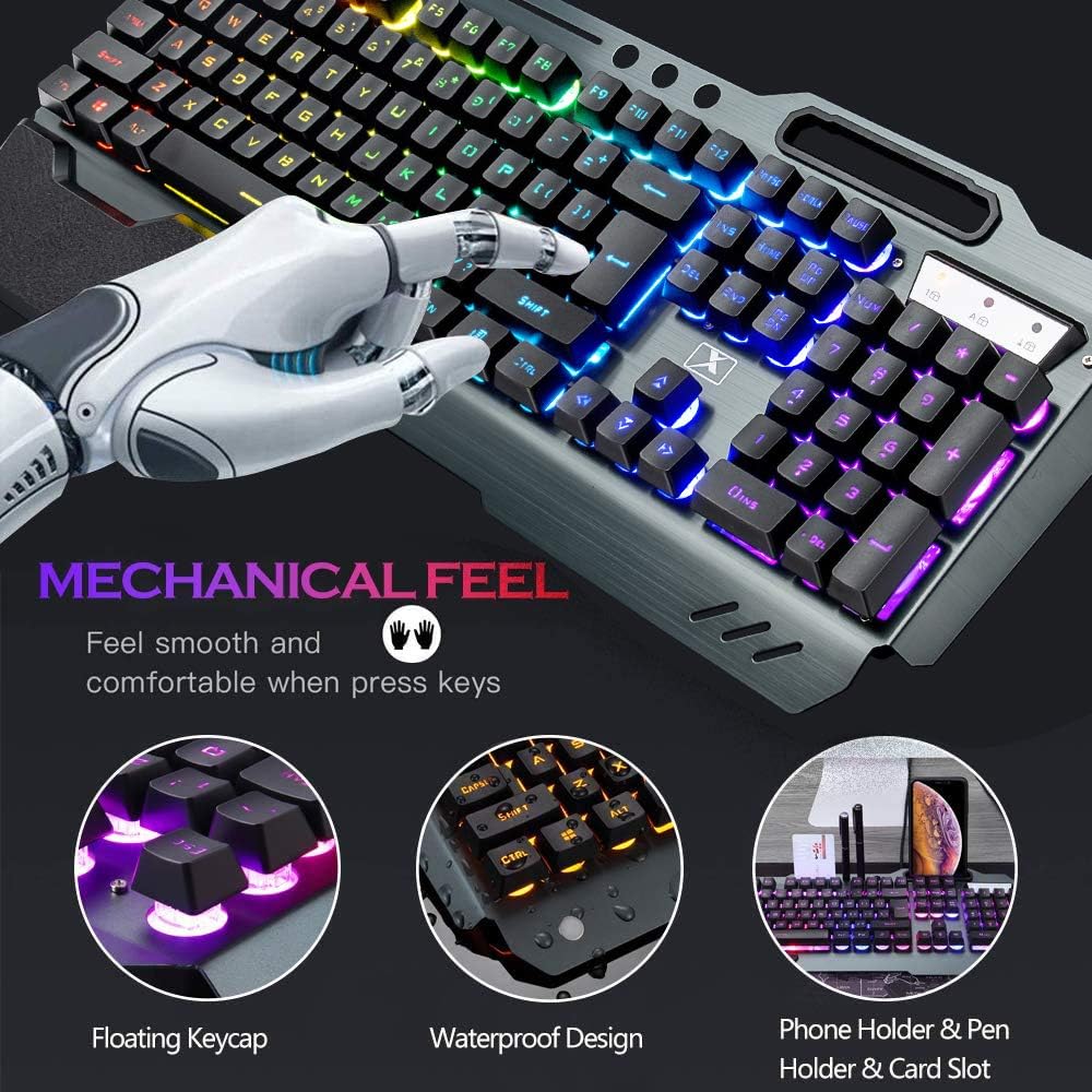 K680 คีย์บอร์ดเกมไร้สายและเมาส - Gaming Keyboard And Mouse Combo Wireless บทวิจารณ์และราคา