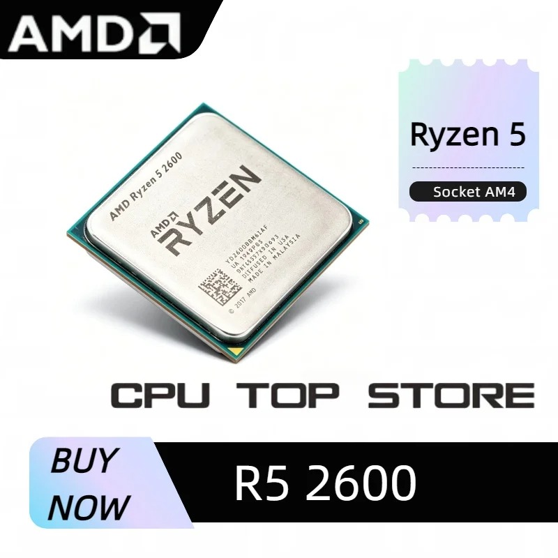 AMD Ryzen 5 R5 2600 3.4GHz ซีพ - Amd Cpu Ryzen 5 บทวิจารณ์และราคา