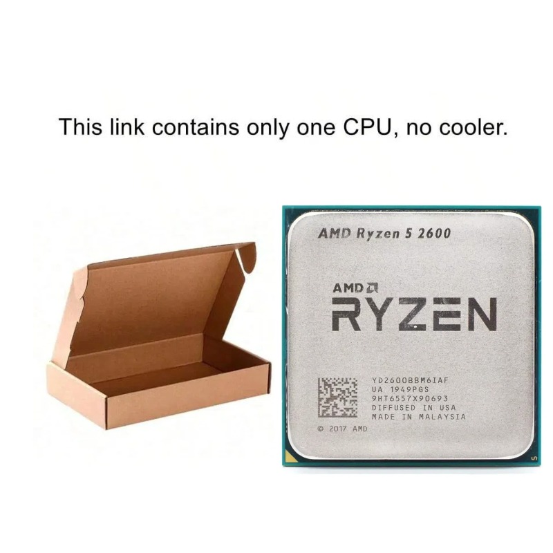 AMD Ryzen 5 R5 2600 3.4GHz ซีพ - Amd Cpu Ryzen 5 บทวิจารณ์และราคา