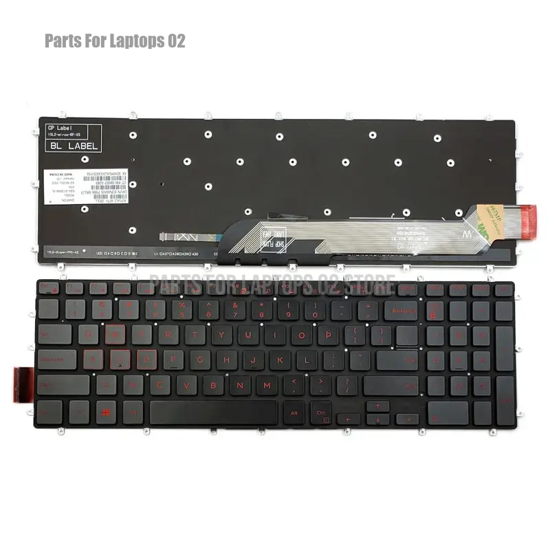D ใหม่สำหรับเดลล์ G3-3579 G3-3 - Gaming Keyboard Backlit บทวิจารณ์และราคา