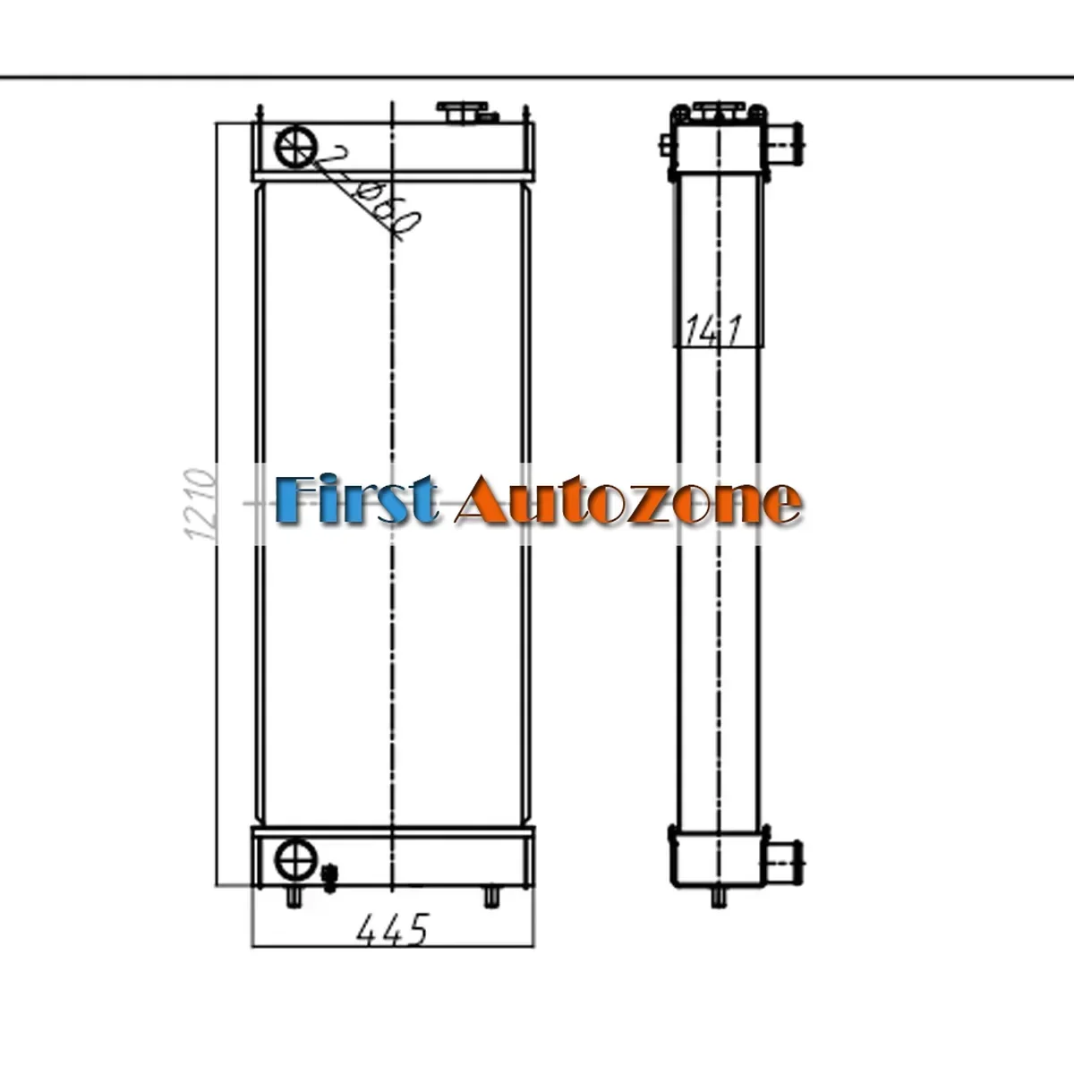 หม้อน้ำถังเก็บน้ำ LN002450 สำห - Aluminum Case 65 บทวิจารณ์และราคา
