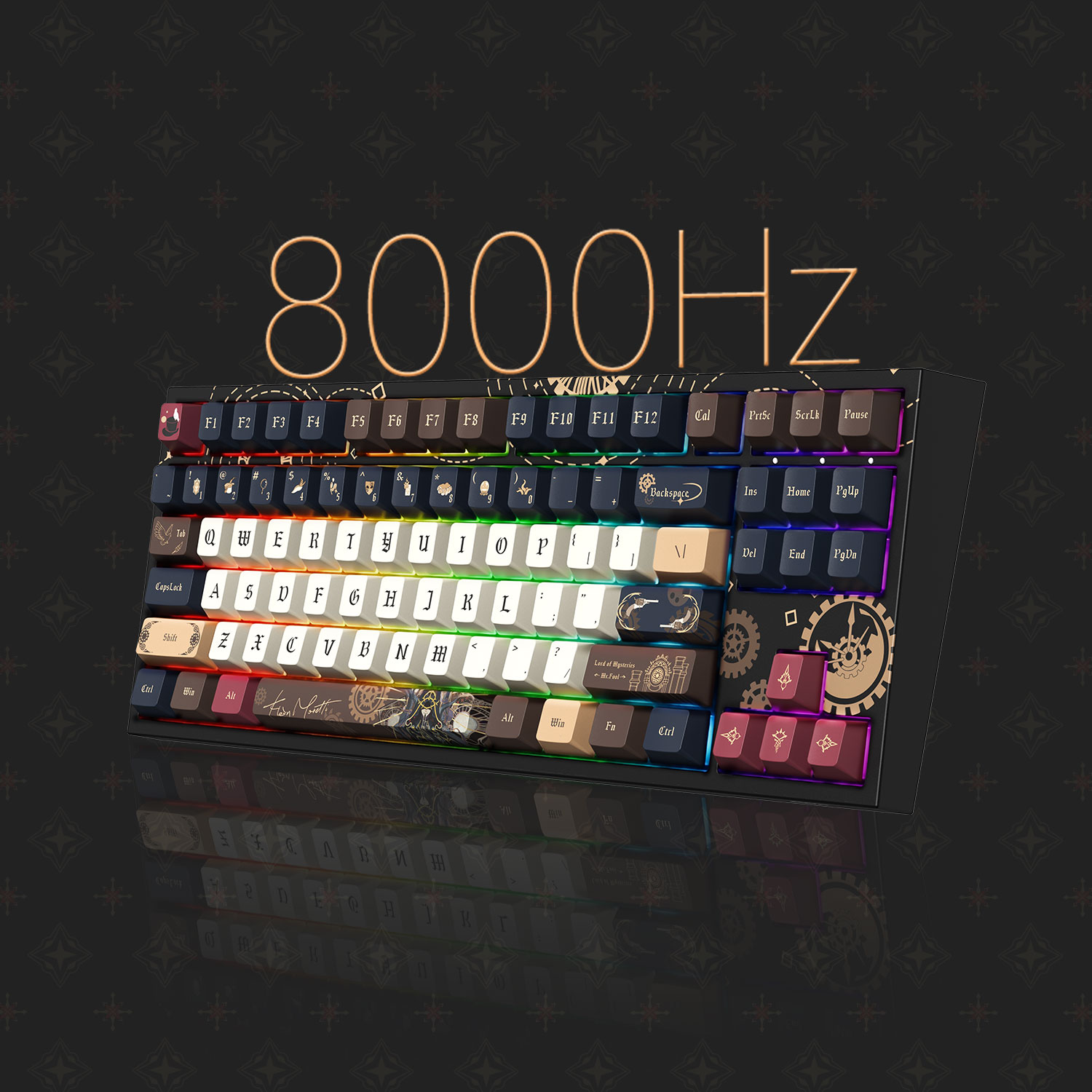 คีย์บอร์ดกลไกไร้สาย Akko Lord  - Gaming Keyboard Hot Swappable บทวิจารณ์และราคา