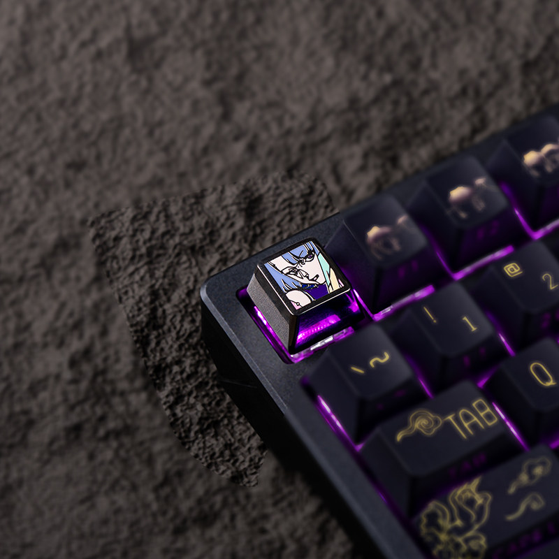 คีย์แคปอนิเมะ ธีมไซเบอร์พังค์  - Gaming Keyboard Theme บทวิจารณ์และราคา