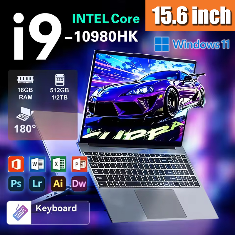 แล็ปท็อปพกพาขนาด 15.6 นิ้ว รุ่ - Gaming Keyboard Backlit บทวิจารณ์และราคา