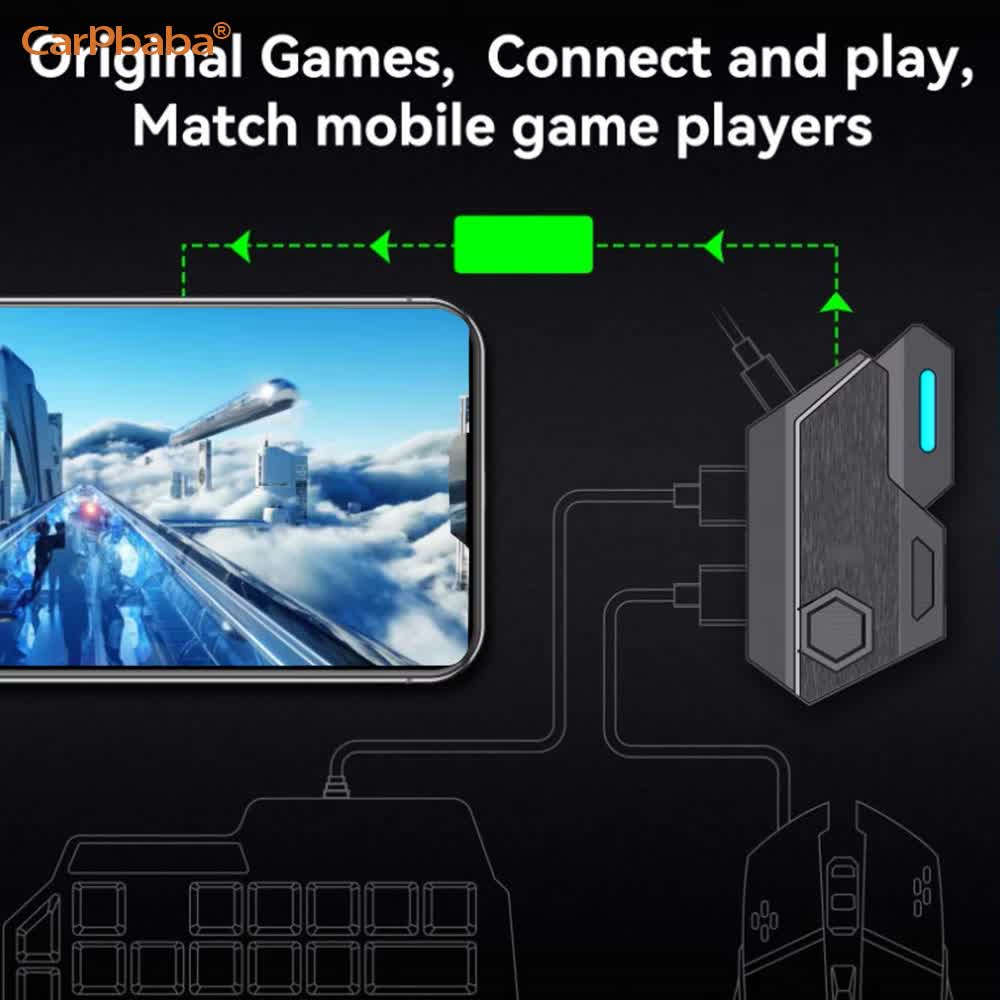 ตัวแปลงเมาส์และคีย์บอร์ด Mix S - Gaming Keyboard And Mouse Converter For Mobile บทวิจารณ์และราคา