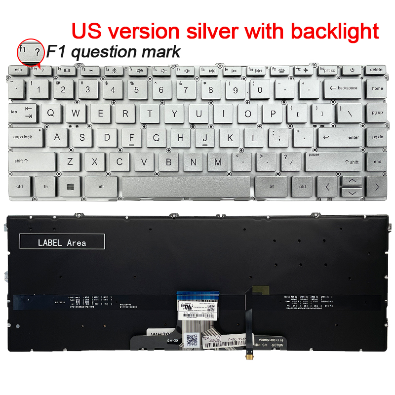 US/SP แป้นพิมพ์สําหรับแล็ปท็อป - Gaming Keyboard Hp บทวิจารณ์และราคา