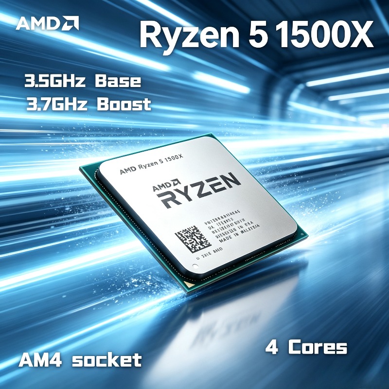 ซีพียู โปรเซสเซอร์ 4 คอร์ 8 เธ - Amd Cpu Ryzen 5 บทวิจารณ์และราคา