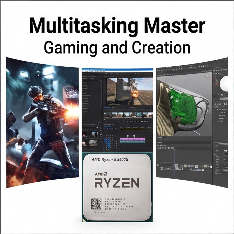 Ryzen 5 5600G APU สำหรับเดสก์ท - Amd Cpu Ryzen 5 บทวิจารณ์และราคา