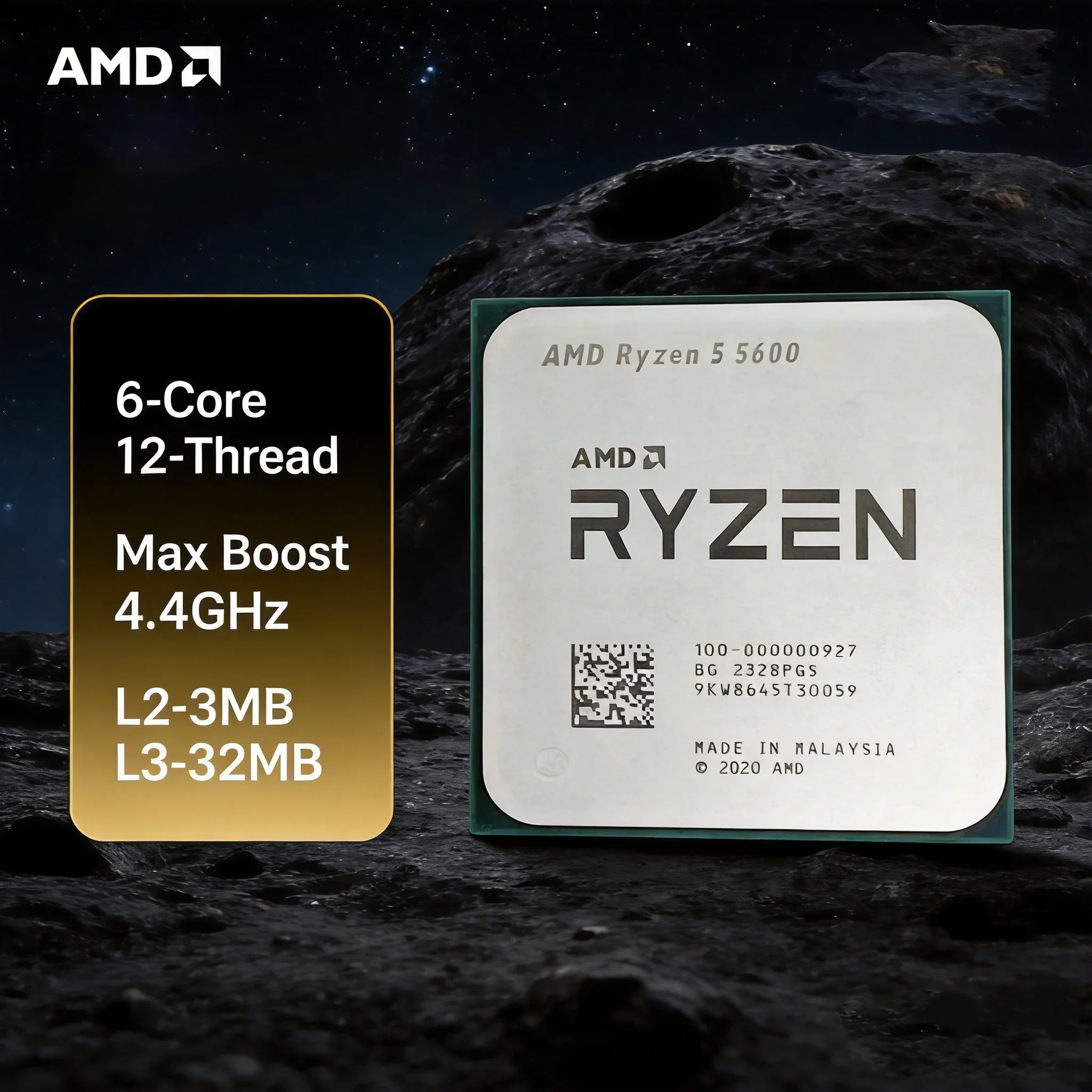 AMD Ryzen 5 5600 ซีพียูเดสก์ท็ - Amd Cpu Ryzen 5 บทวิจารณ์และราคา