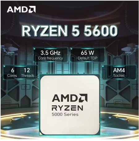 AMD Ryzen 5 5600 ซีพียูเดสก์ท็ - Amd Cpu Ryzen 5 บทวิจารณ์และราคา