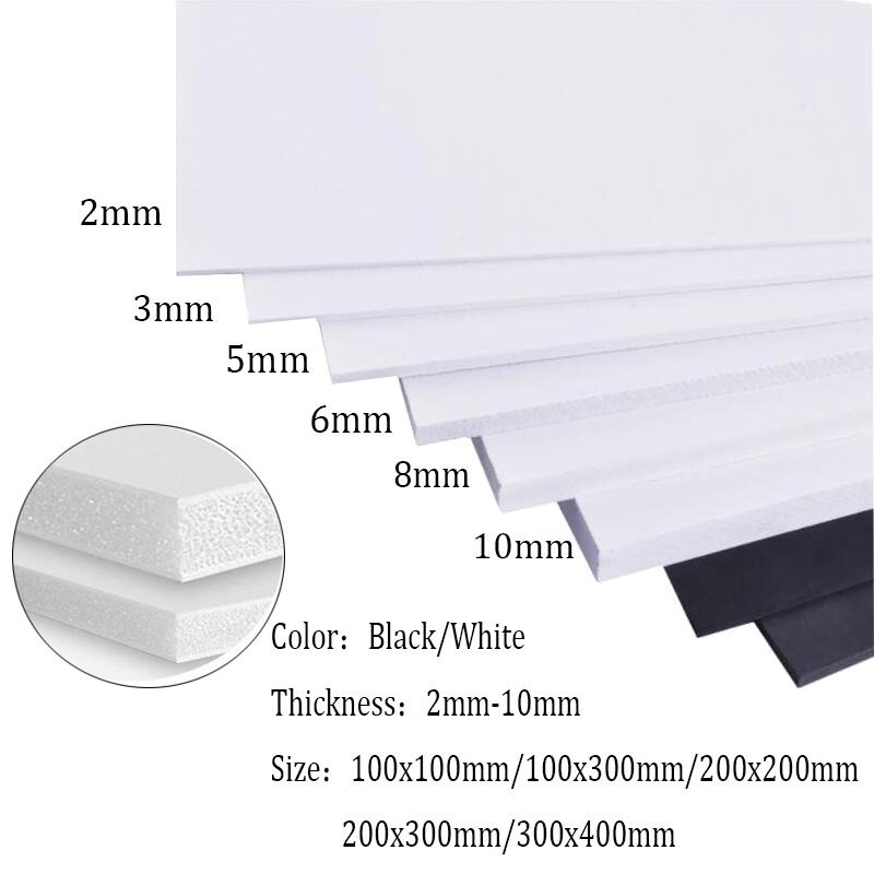 1 ชิ้น แผ่นโฟม PVC วัสดุทำโมเด - Polyurethane Foam Sheet บทวิจารณ์และราคา