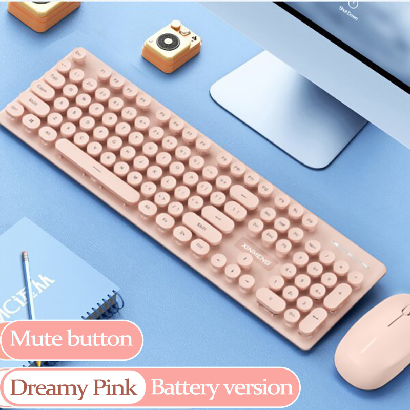 ชุดคีย์บอร์ดและเมาส์ไร้สาย UTH - Gaming Keyboard And Mouse Combo Wireless บทวิจารณ์และราคา