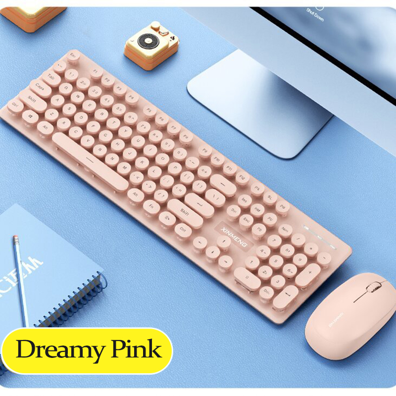 ชุดคีย์บอร์ดและเมาส์ไร้สาย UTH - Gaming Keyboard And Mouse Combo Wireless บทวิจารณ์และราคา