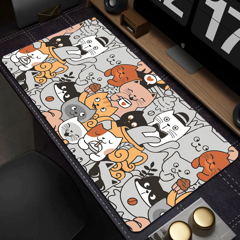 แผ่นรองเมาส์รูปแมวน่ารักแผ่นเม - Gaming Keyboard And Mouse บทวิจารณ์และราคา